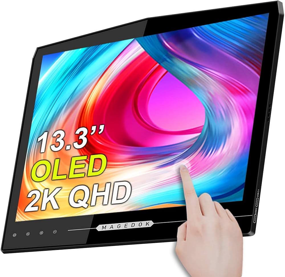 Amazon.co.jp: 2K 有機elモバイルモニター タッチ Eleduino 13.3インチ