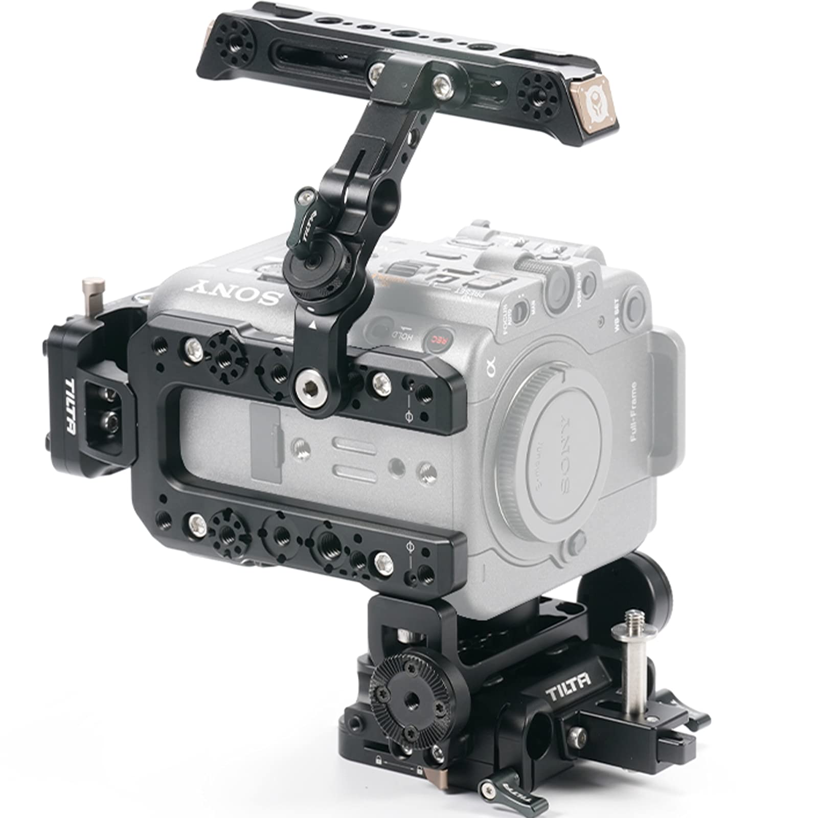 Amazon | TILTA カメラケージ Sony FX6 用 調整可能トップハンドル、多