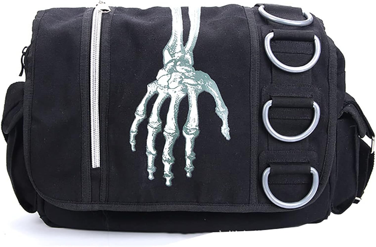 Amazon.com | Goth Y2k EMO Messenger Bag Grunge Street Hipster
