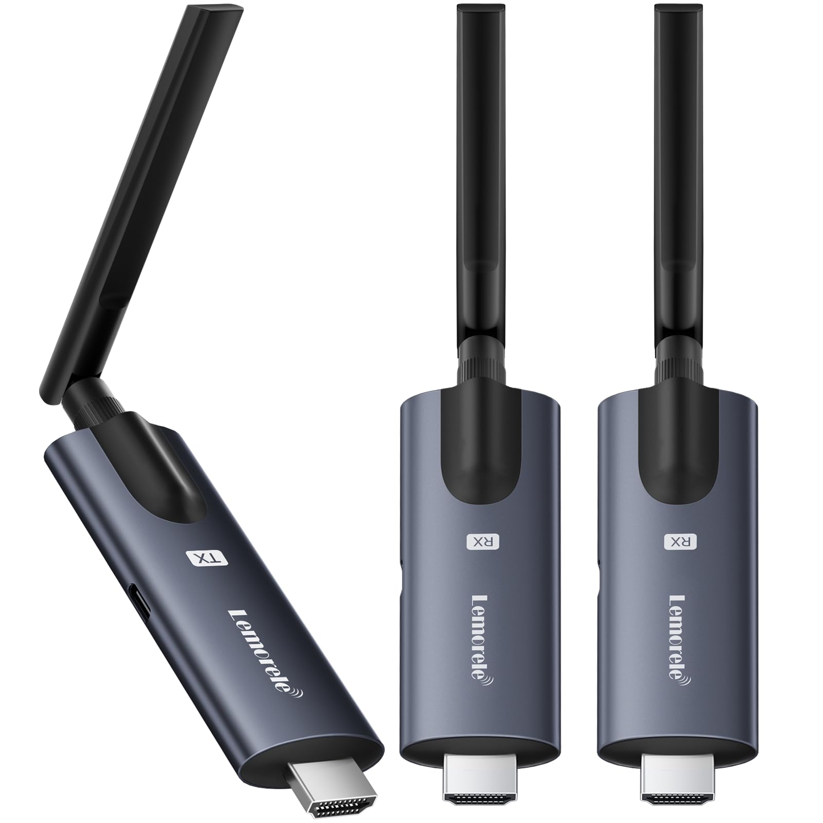 Amazon | ワイヤレス HDMI 送受信機セット 無線 1×送信機+2×受信機