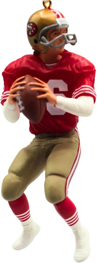 Amazon.com: Hallmark Ornament: 1995 Joe Montana | QXI5759 : Sports