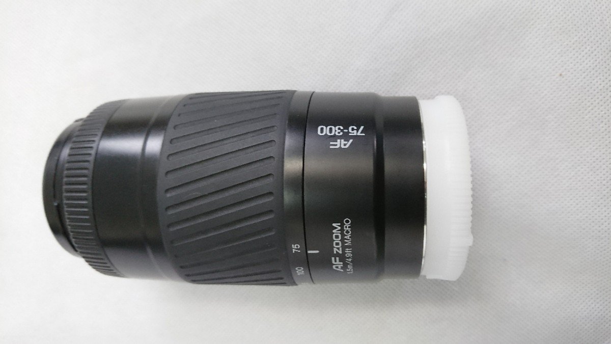 Amazon.co.jp: Minolta AF 75-300mm F4.5-5.6 F/4.5-5.6 : 家電＆カメラ