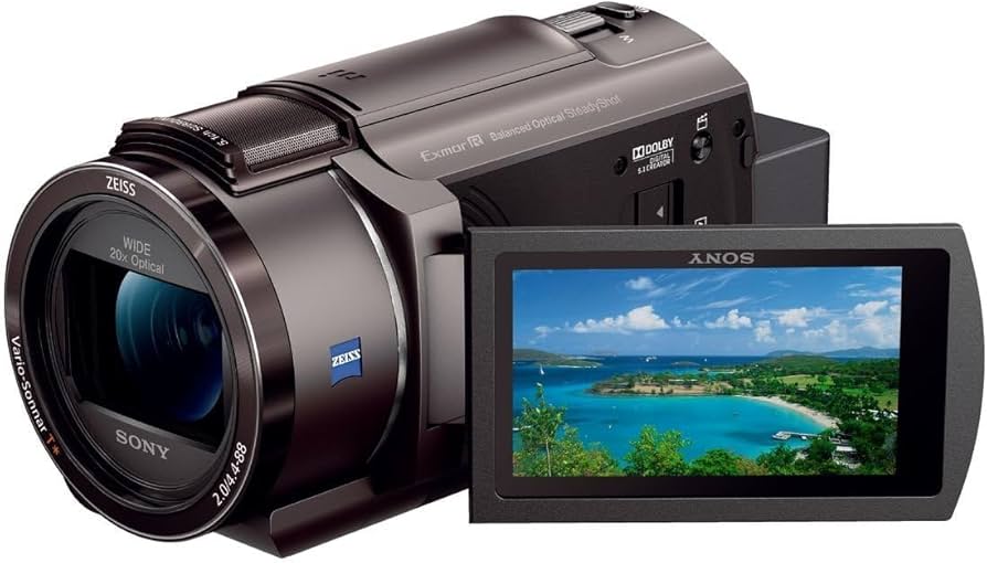 Amazon | SONY(ソニー) 4K ビデオカメラ Handycam FDR-AX45(2018年