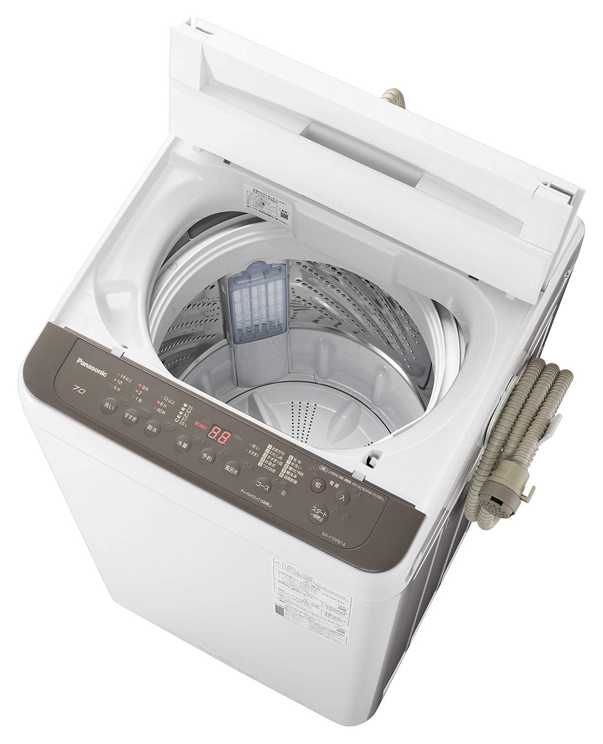 Amazon.co.jp: パナソニック 全自動洗濯機 洗濯 7kg ビッグウェーブ