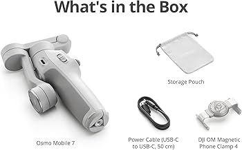 DJI Osmo Mobile 7 : Amazon.com.tr: Elektronik