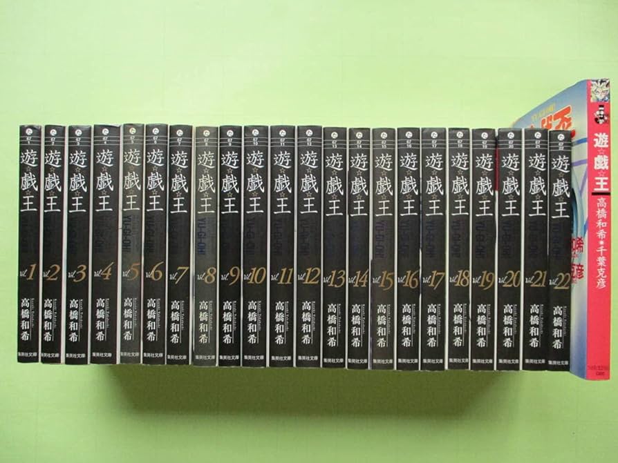 遊戯王 文庫 1～22全巻 全て初版・帯付き 全11種類のしおり、新刊