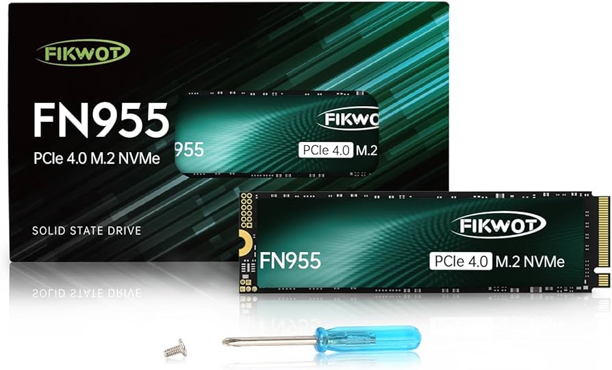 Amazon.com: Fikwot FN955 1TB NVMe SSD M.2 2280 PCIe Gen4x4, Up to