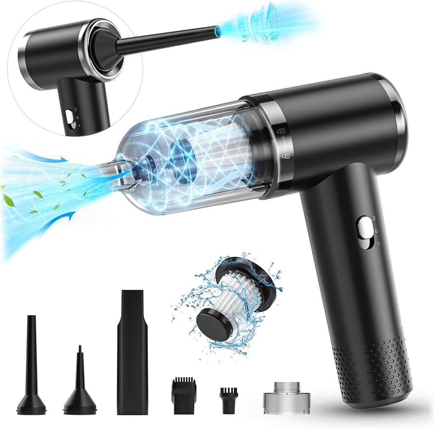 Amazon | ハンディクリーナー ハンディ掃除機 【15000PA強力吸引力・6