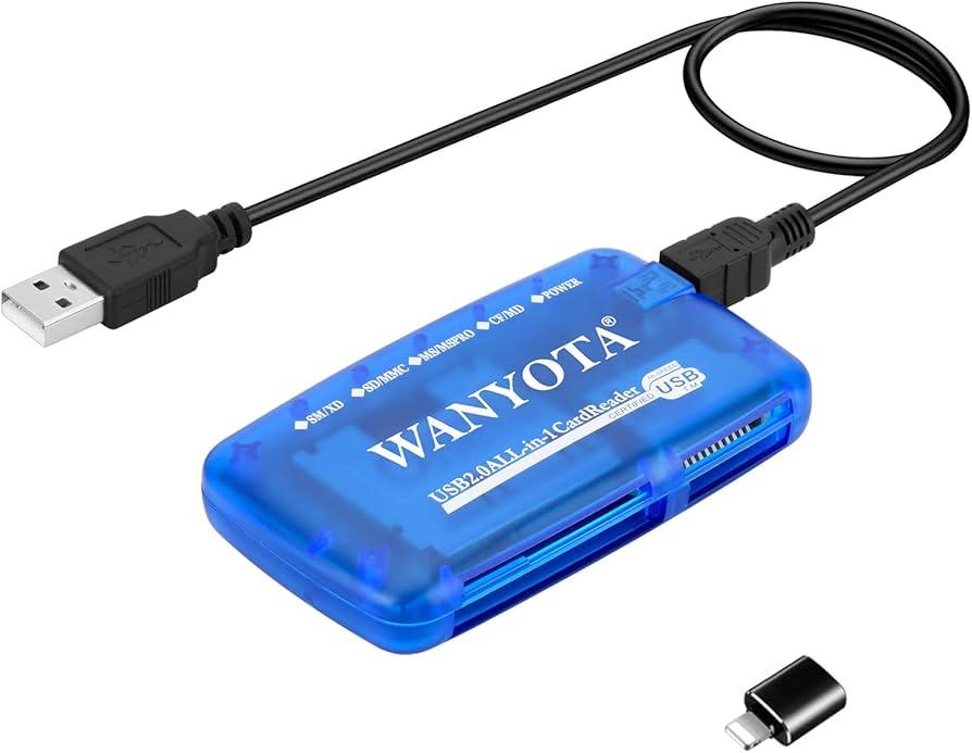 Amazon.co.jp: WANYOTAスマートメディアカードリーダーライター