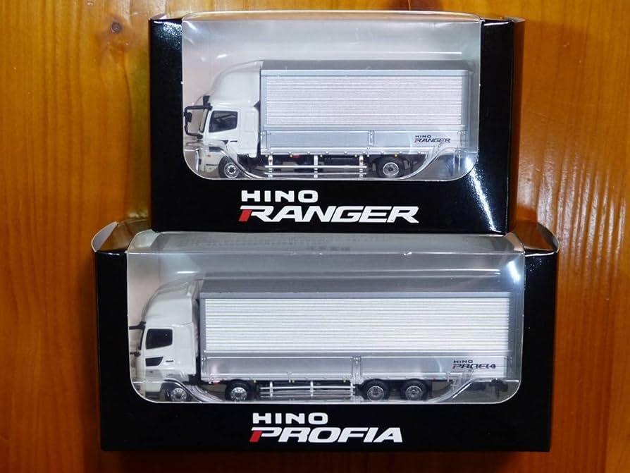 Amazon | 2台 1/80 新型 日野 プロフィア レンジャー トラック