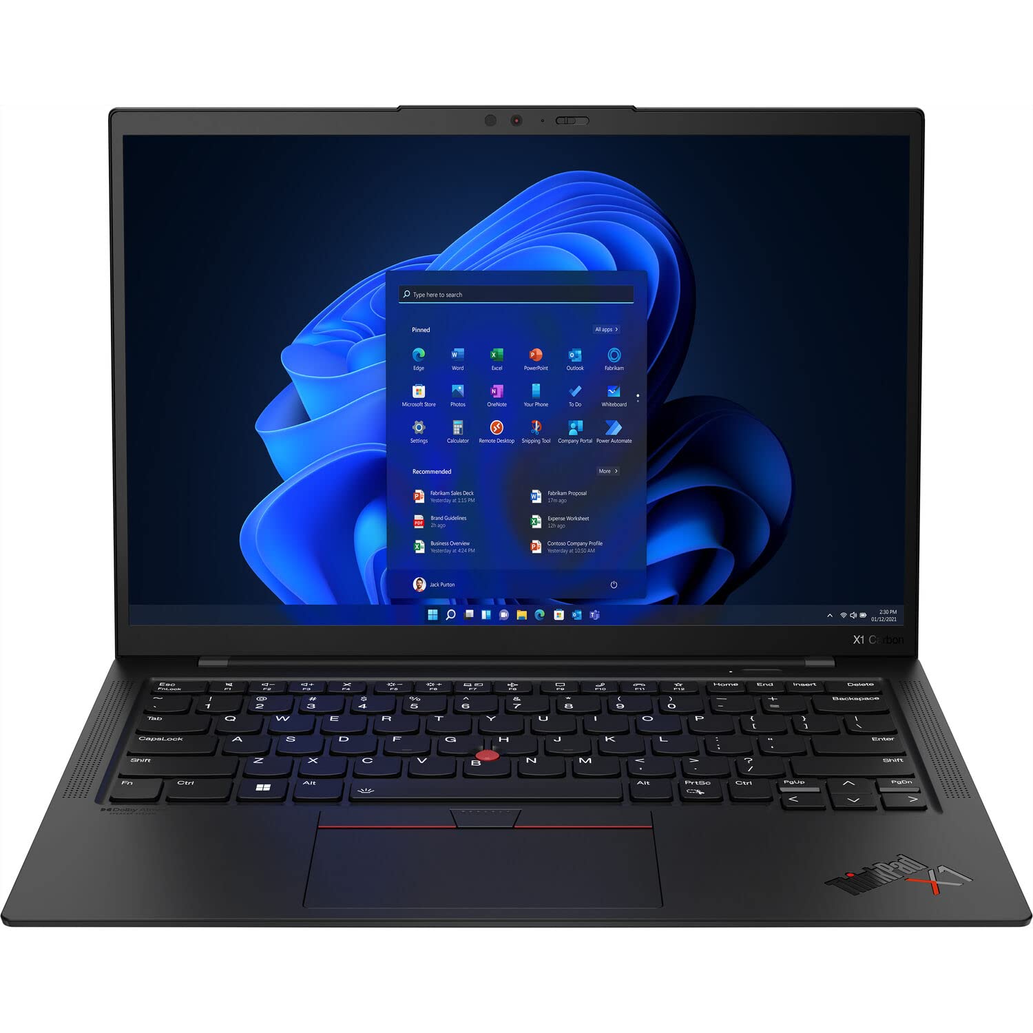 Lenovo ThinkPad X1 Carbon Gen 8 Intel Core i7-10610U 16GB RAM 1TB