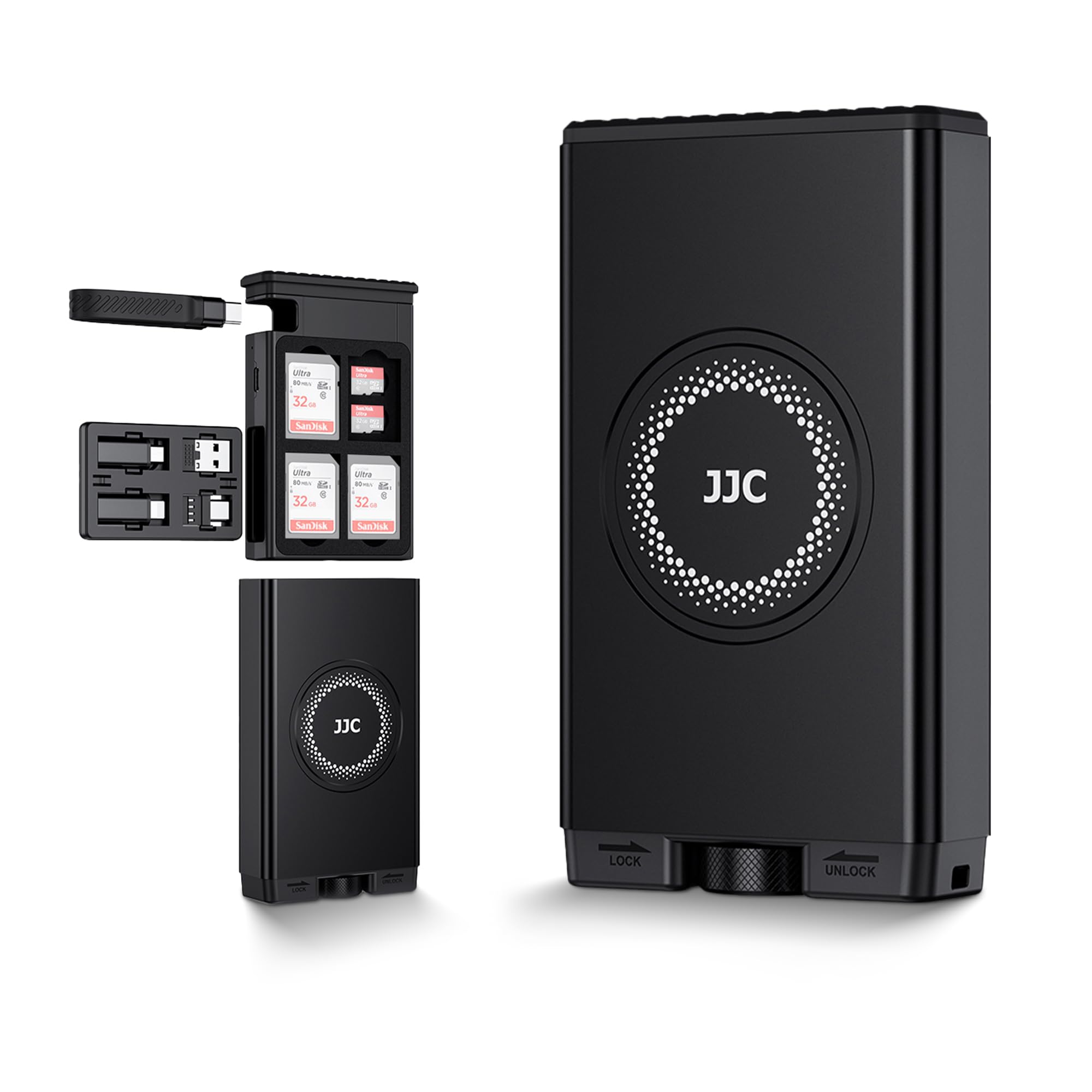 Amazon.com: JJC Memory Card Reader Holder, High-Speed SD Card