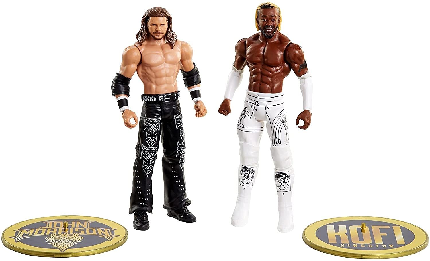 Amazon.com: WWE John Morrison vs Kofi Kingston Championship