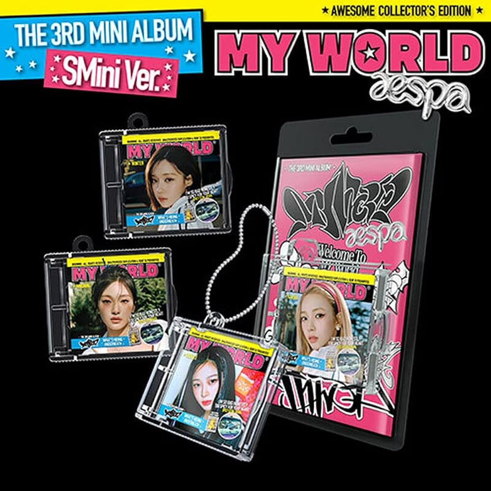 Amazon.co.jp: (SMINI Ver) AESPA MY WORLD The 3rd Mini Album
