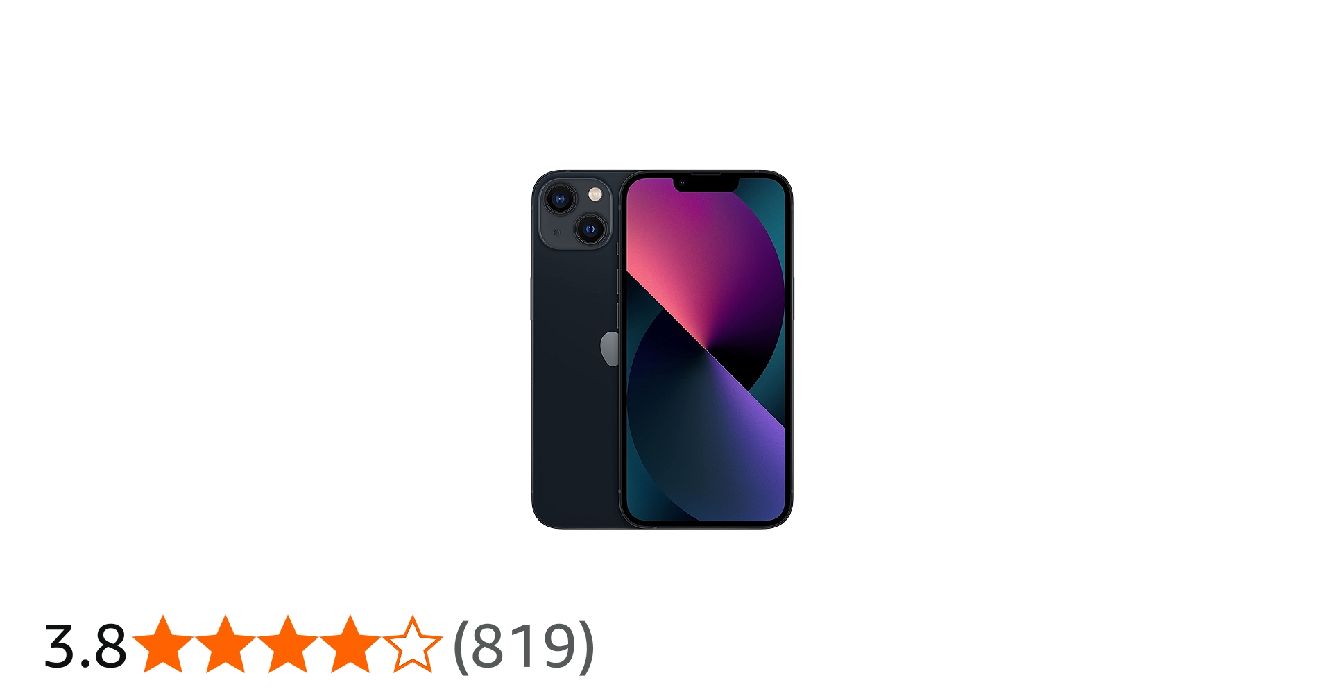 Amazon | 【整備済み品】 Apple iPhone 13 256GB ミッドナイト SIM