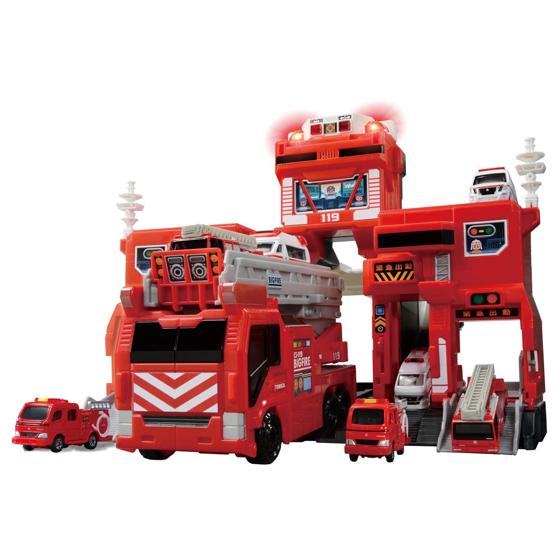 Amazon.co.jp: タカラトミー(TAKARA TOMY) 『 トミカ 変形出動