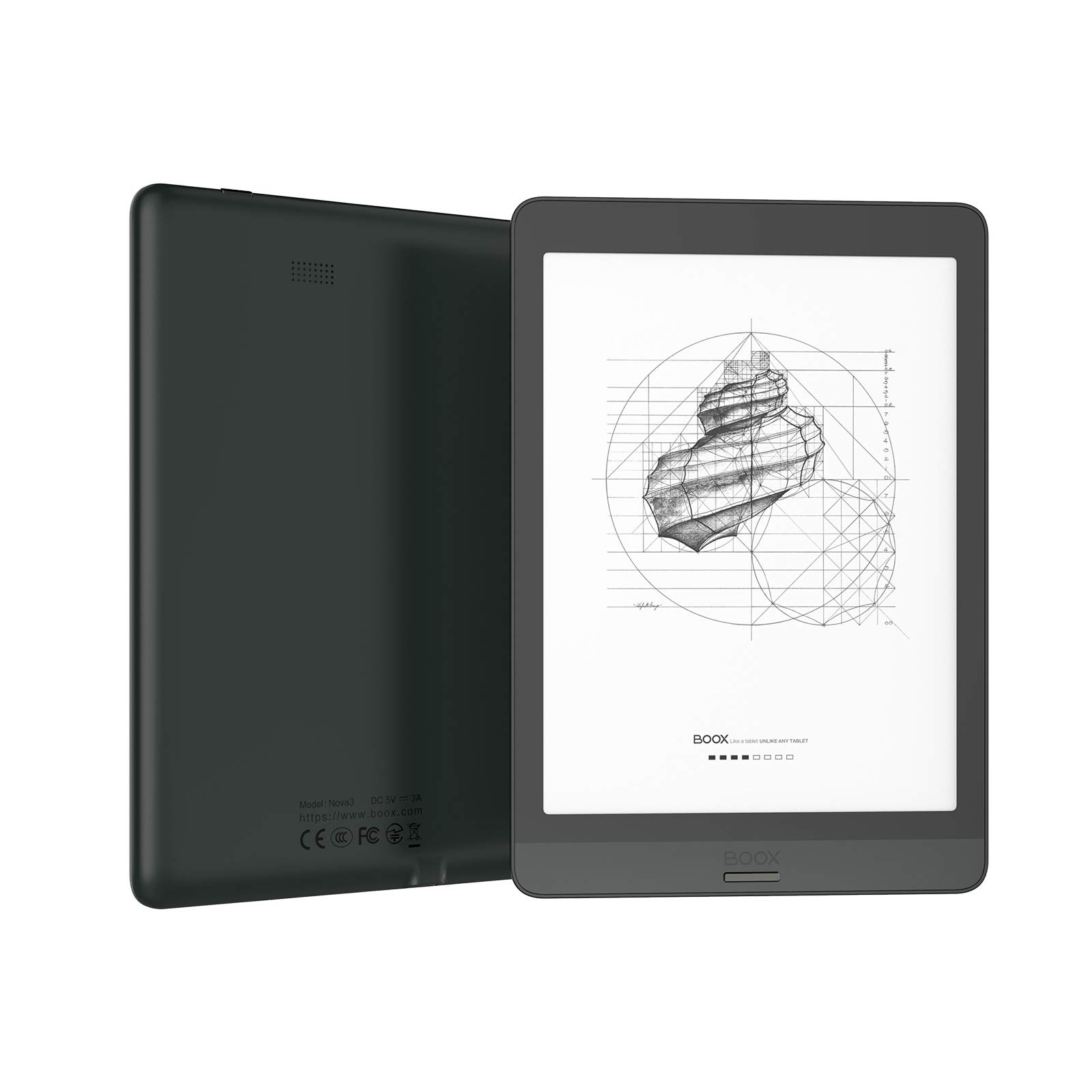 Amazon.com: BOOX Nova3 7.8 ePaper, 300 DPI, Front Light, Android