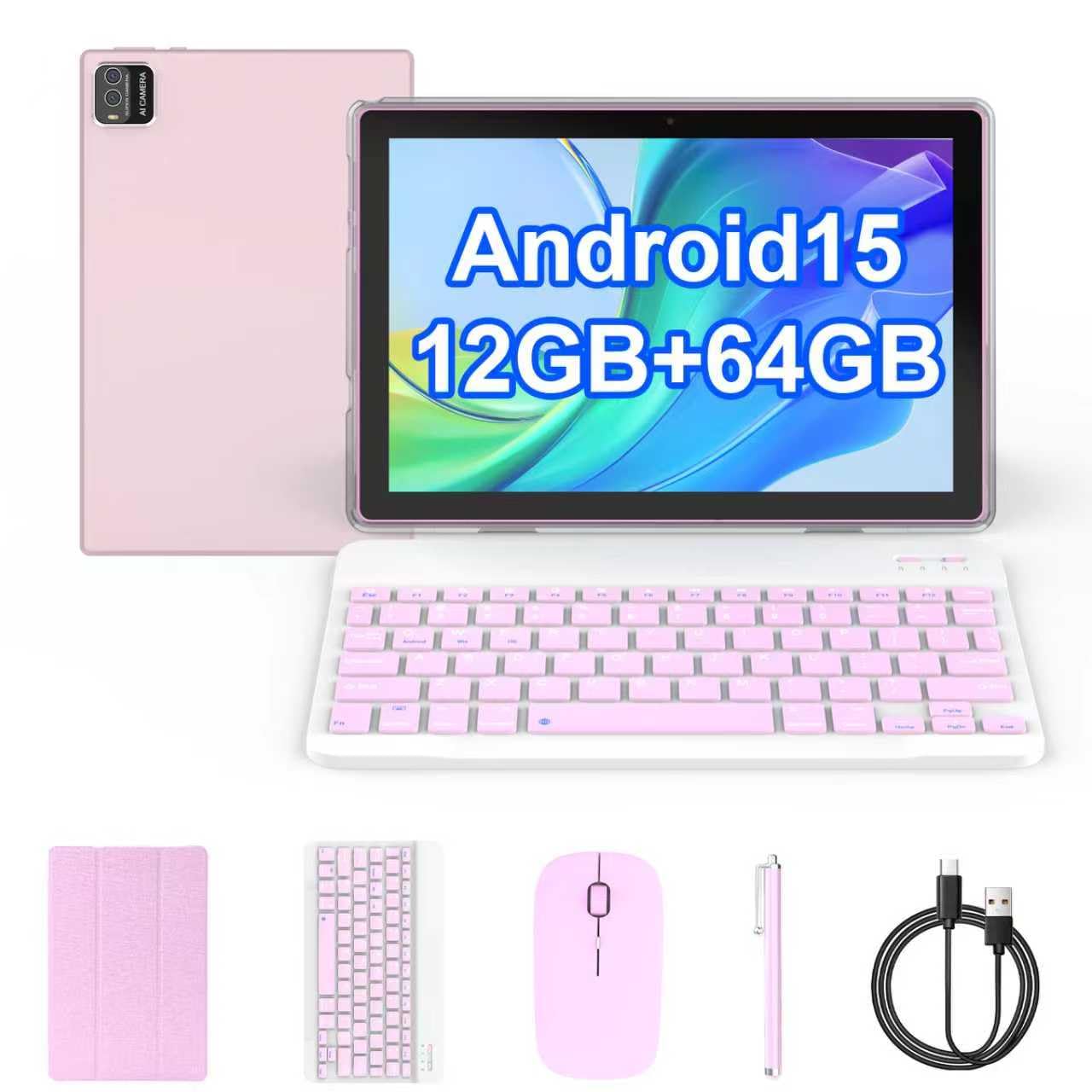 Amazon.com : COOPERS Tablet Android 15, 10 inch Tablet 12GB RAM+