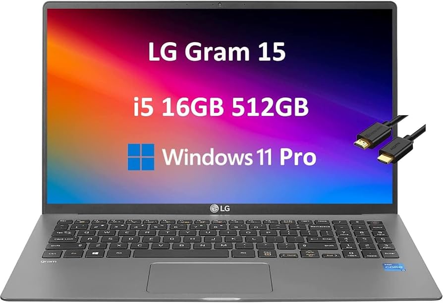 Amazon.com: LG Gram 15 15Z95N Business Laptop (15.6