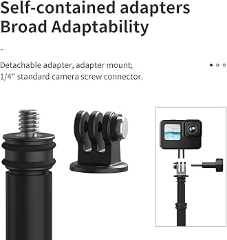 Amazon | 3m自撮り棒 Camnoon 超長い自撮り棒 Insta360 GoProに適用