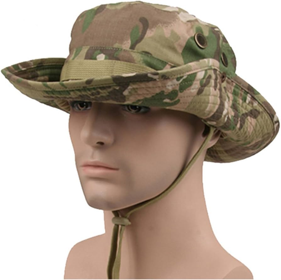 Amazon | Bakle 米軍ブーニーハット サファリハット ジャングルハット