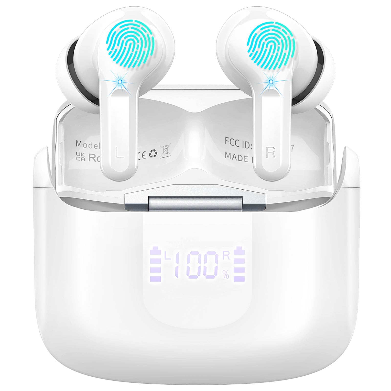 Amazon.co.jp: ワイヤレスイヤホン 2025最新 Bluetooth イヤホン 最長