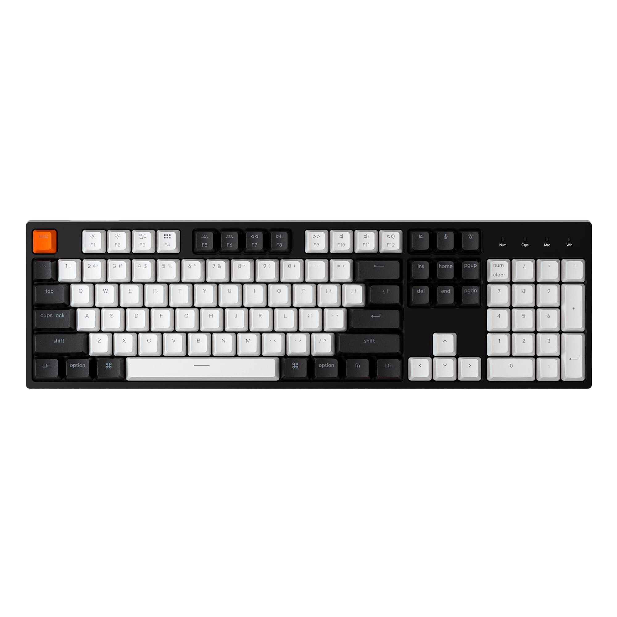 Amazon | Keychron C2 フルサイズ 有線メカニカルキーボード Mac用