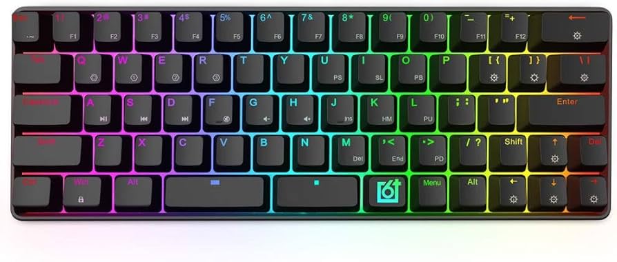 Amazon.co.jp: メカニカルキーボード スプリットスペースバーホット