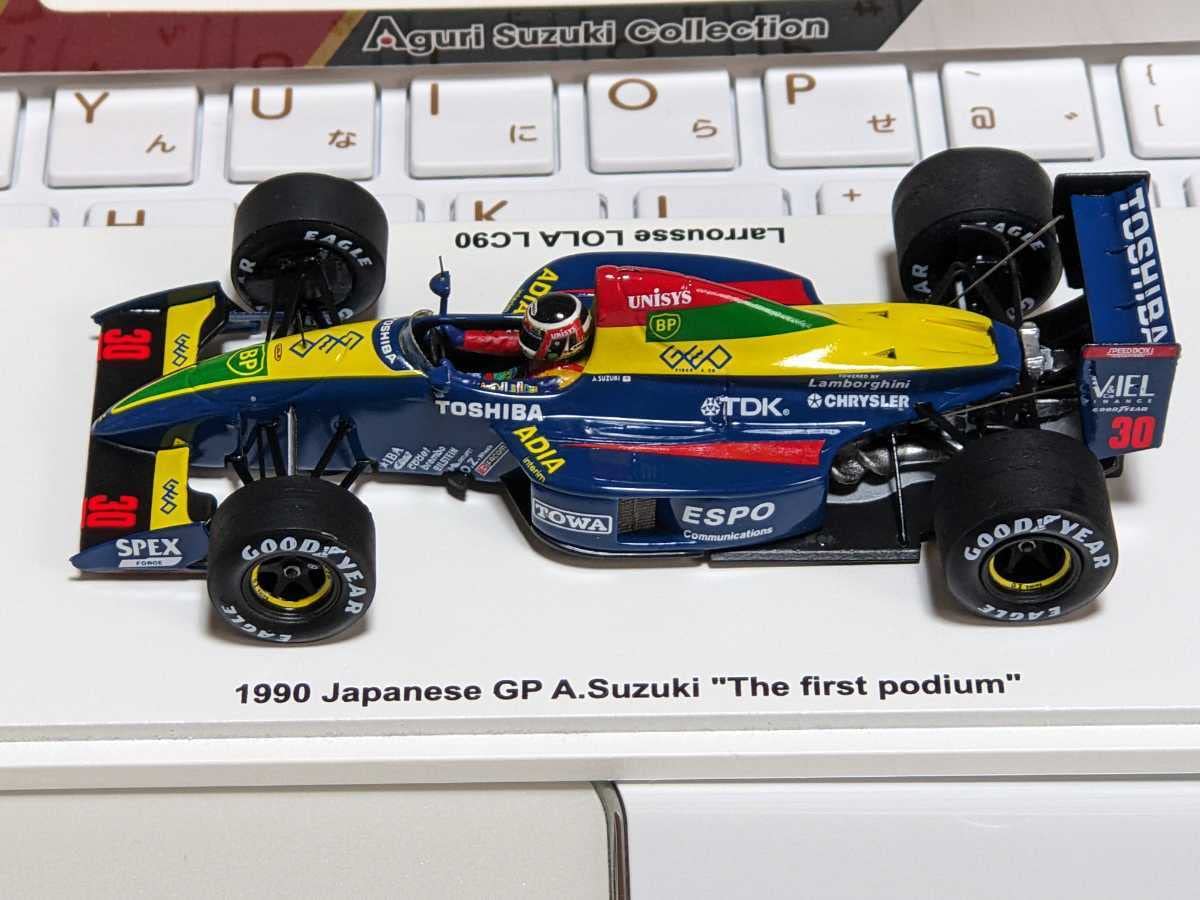 Amazon.co.jp: 【鈴木亜久里さん直筆サイン】1/43 ラルース・ローラ