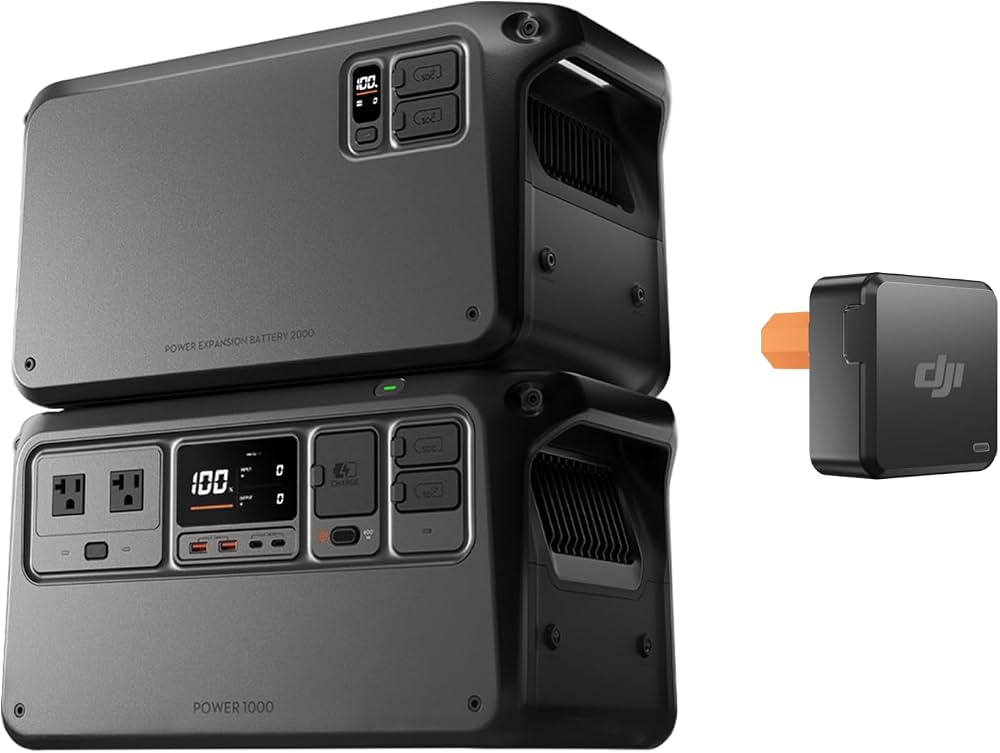 Amazon.co.jp: DJI Powerポータブル電源3072 Whコンボ (Power 1000+