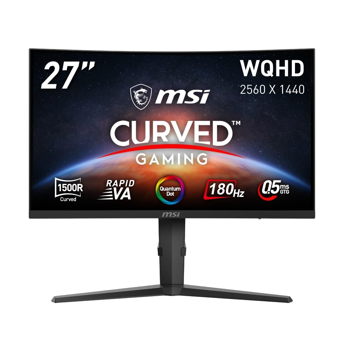 Amazon.co.jp: MSI 湾曲ゲーミングモニター MAG 275CQRF QD E2 27