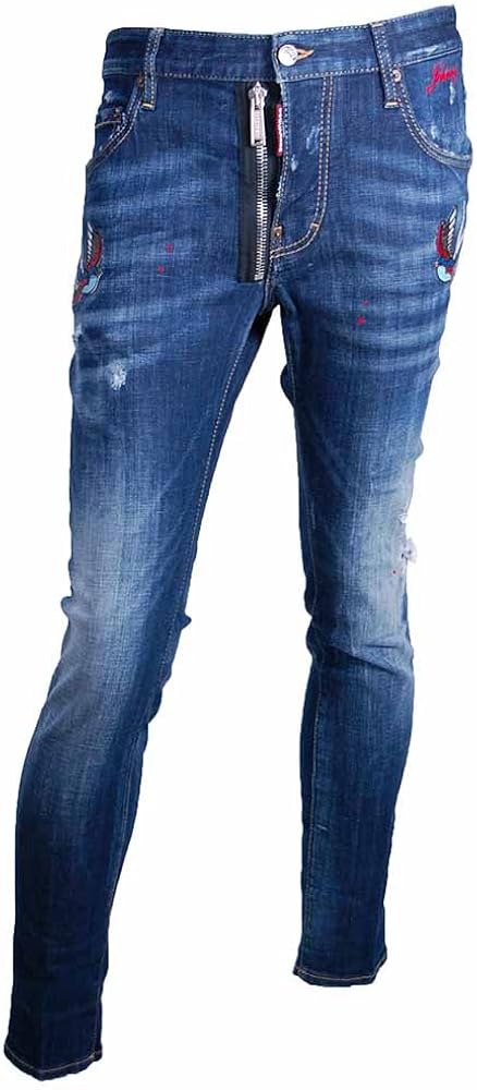 Amazon | (ディースクエアード) DSQUARED2 デニム SKATER JEAN BIRD