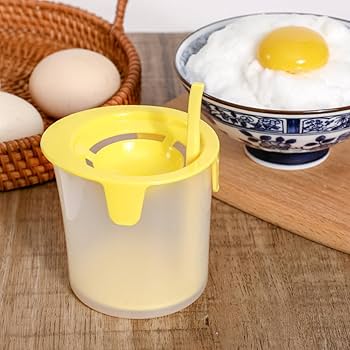 Amazon｜卵黄分離器 卵白泡立て器 2in1 多機能 エッグセパレーター