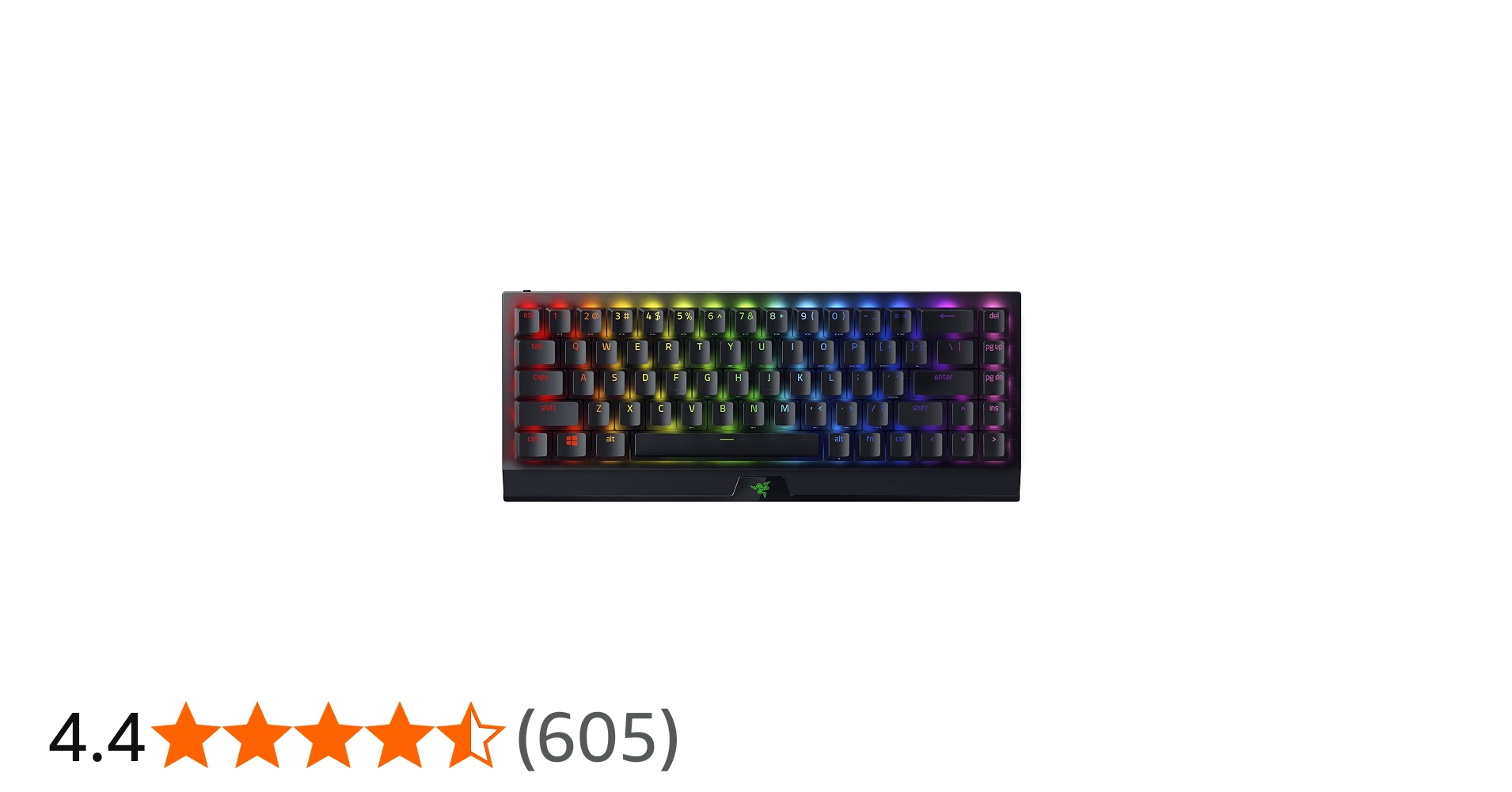 Amazon | Razer BlackWidow V3 Mini HyperSpeed 65% Wireless