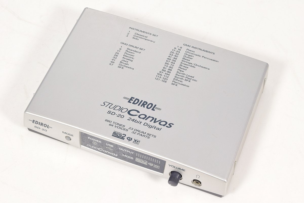 Amazon | Roland / SD-20 ローランド シンプル総合音源モジュール