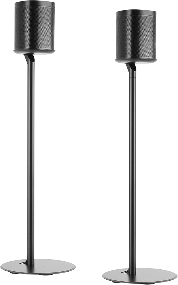 Amazon.com: Mount Plus MP-SB54F 2 Pack Fixed Height Speaker Floor
