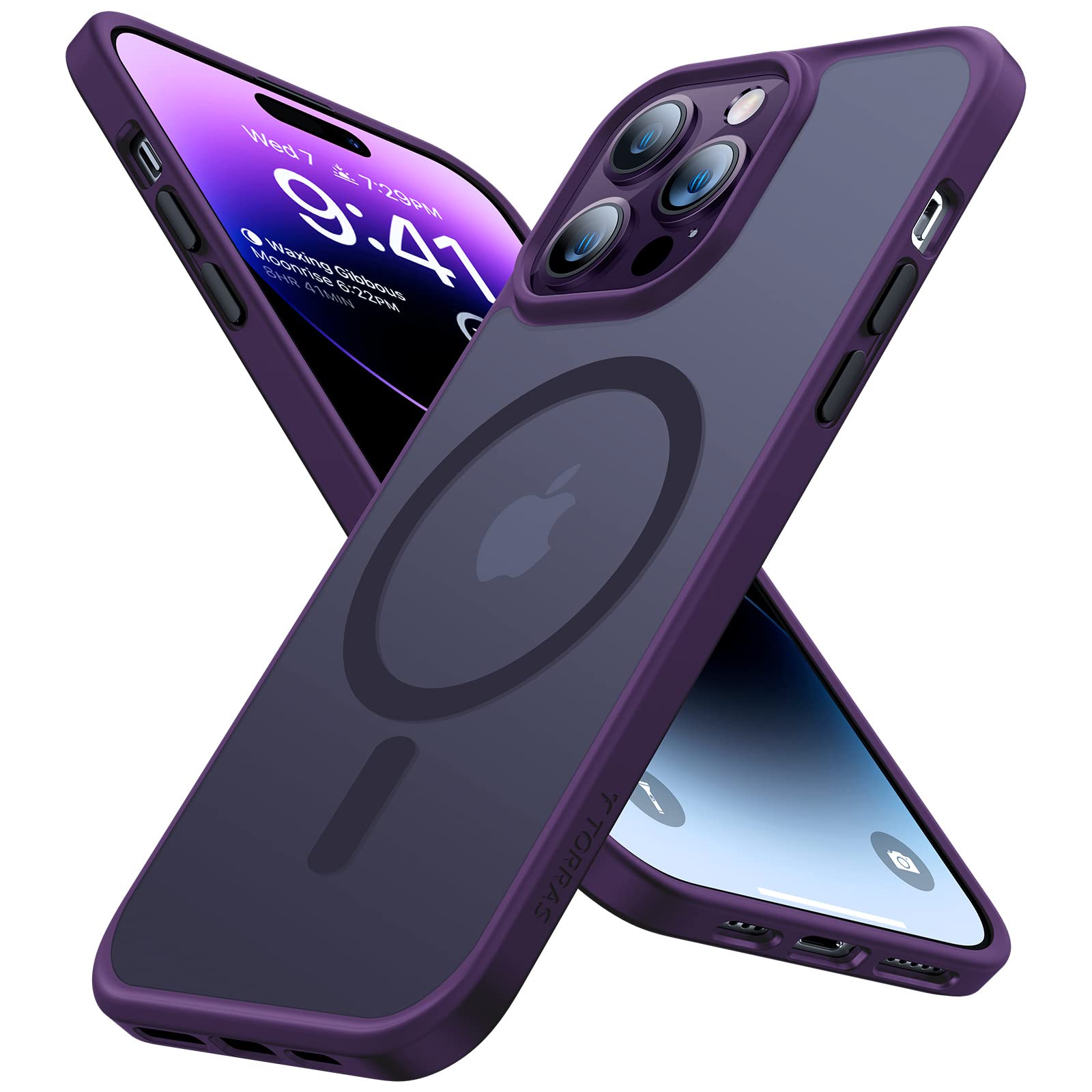 Amazon.com: TORRAS Magnetic Guardian iPhone 14 Pro Max Case