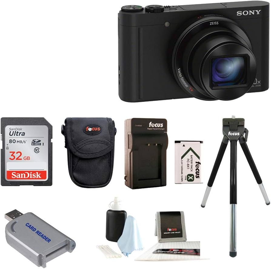 Amazon.com : Sony Cyber-shot DSC-WX500 Digital Camera (Black