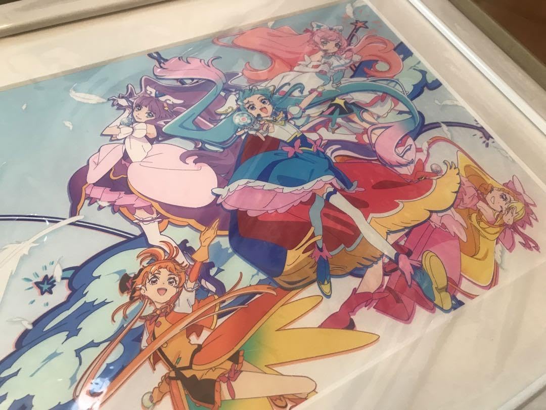 Amazon.co.jp: ひろがるスカイプリキュア 額装高精細アート 後期