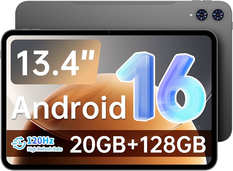 Amazon.com : TECLAST Android 16 T65 13.4 inch Large Tablet, 20GB+