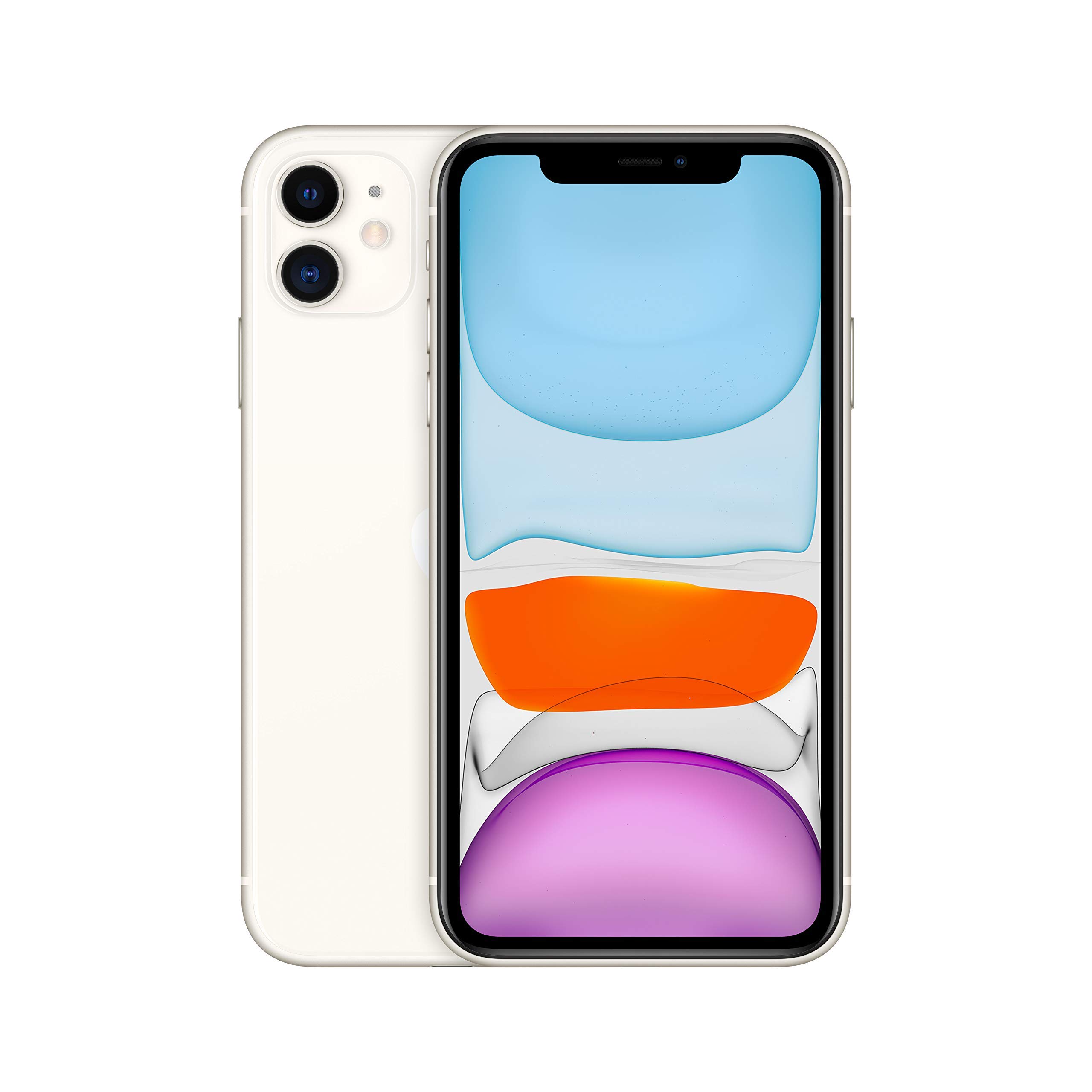 Amazon.com: Apple iPhone 11 64GB, White - Locked Cricket Wireless