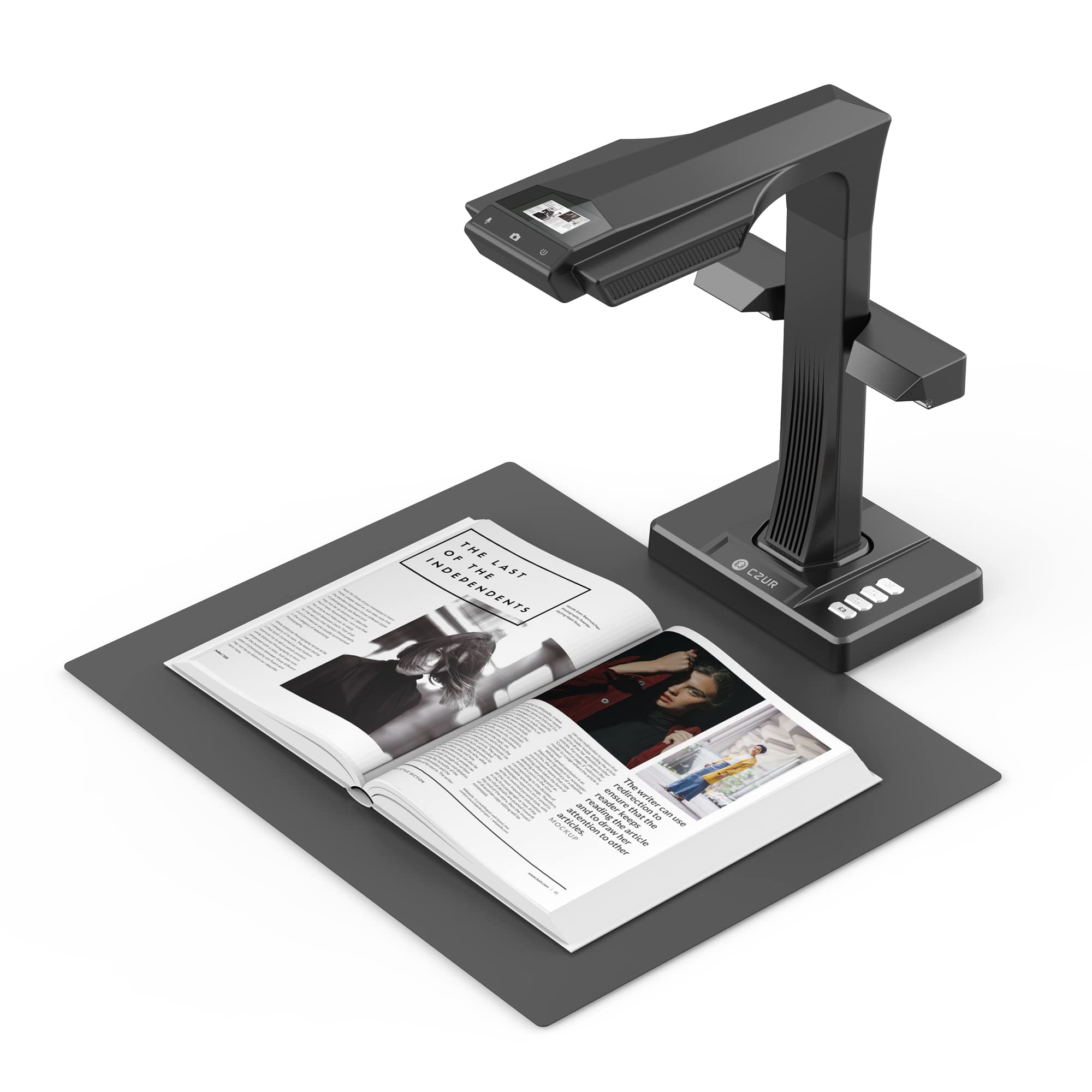 CZUR Book & Document Scanner with Smart OCR for Mac and Windows
