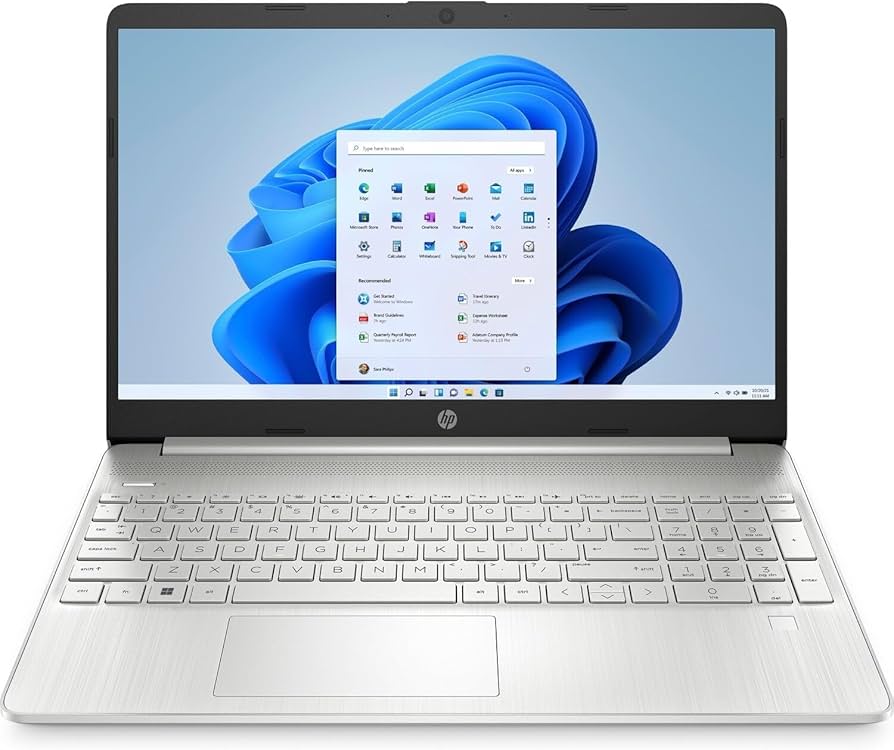 Amazon.com: HP 2023 15'' HD IPS Laptop, Windows 11, Intel 4-Core
