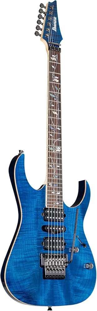 Amazon.com: Ibanez J Custom RG8570 Electric Guitar - Royal Blue