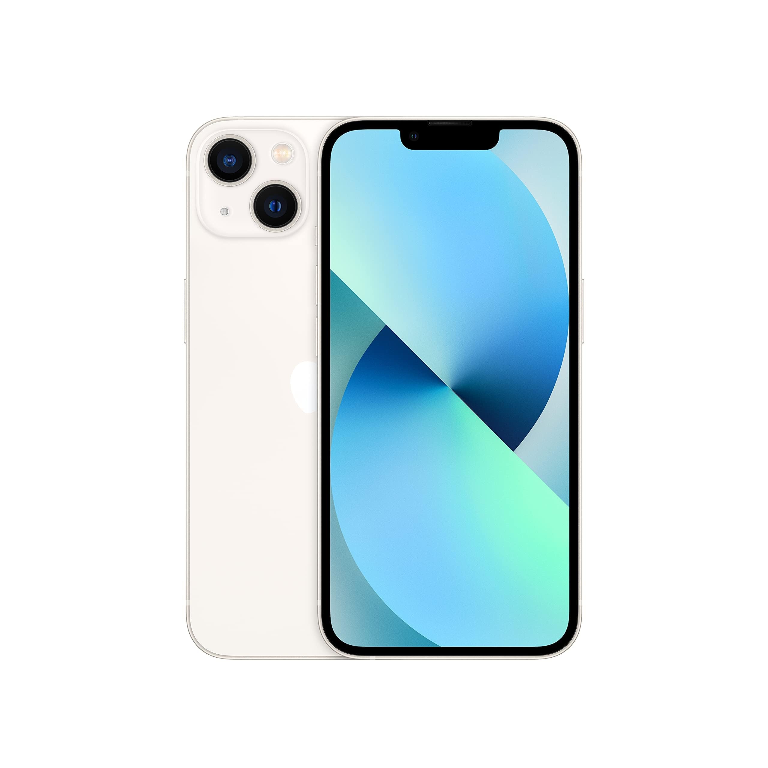 Amazon.com: Apple iPhone 13, 128GB, Starlight - Unlocked (Renewed