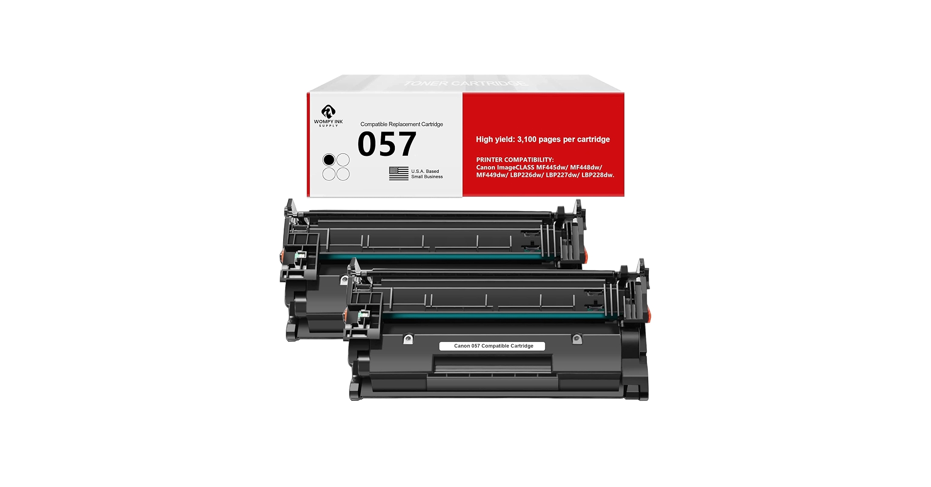Amazon.co.jp: Canon 057 ブラックトナーカートリッジ 2個パック