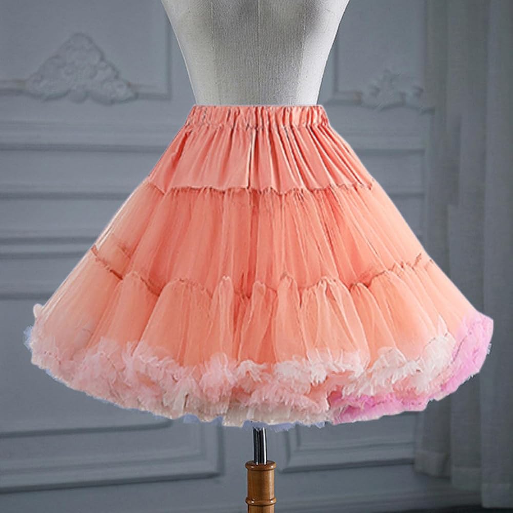 SM SunniMix Elegant Women's Wedding Petticoat Crinoline Skirt for