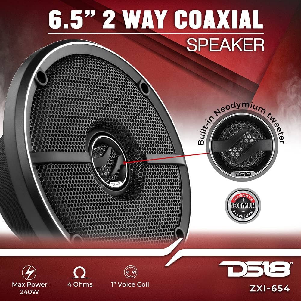Amazon.com: DS18 ZXI-654 6.5