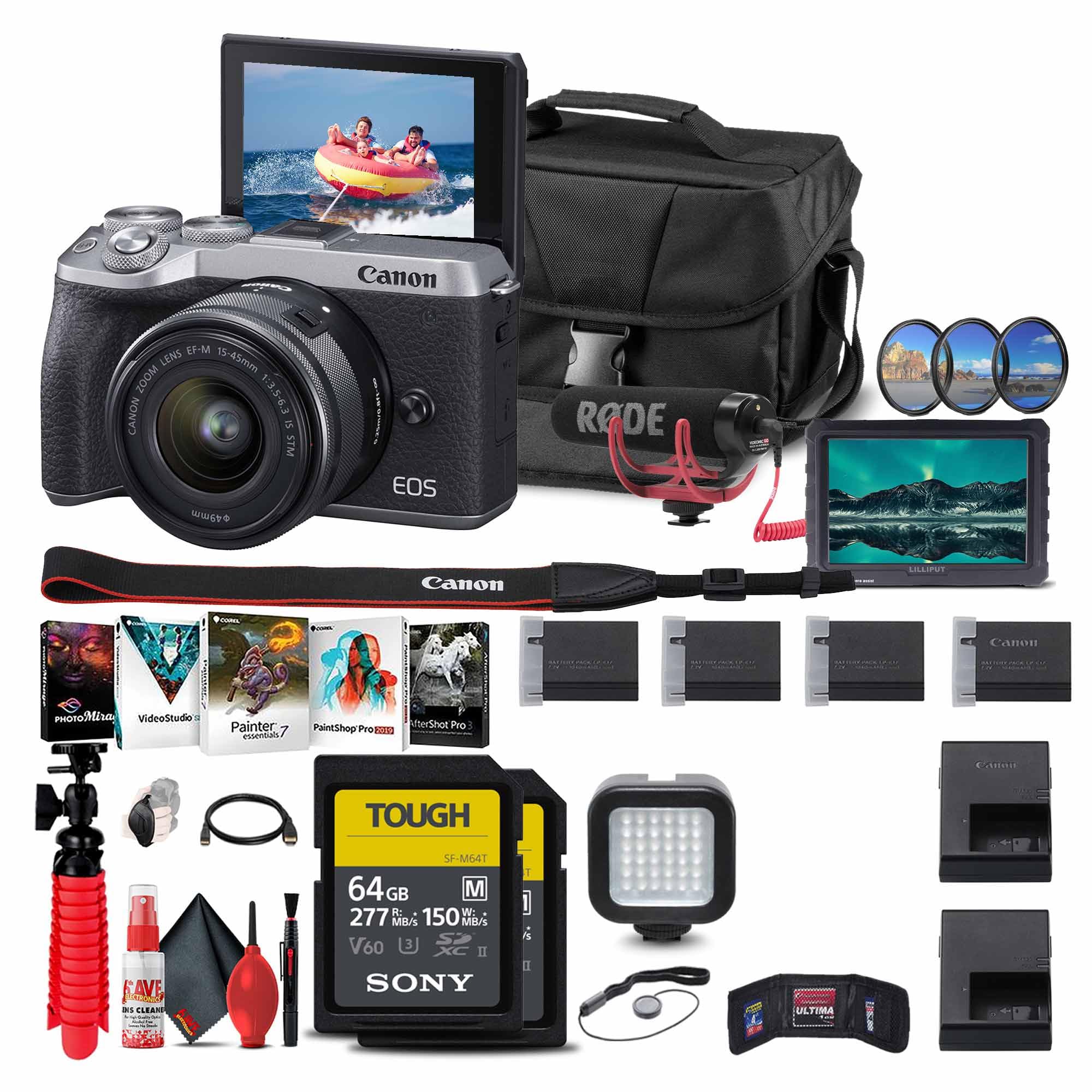 Amazon.com : Canon EOS M6 Mark II Mirrorless Digital Camera with