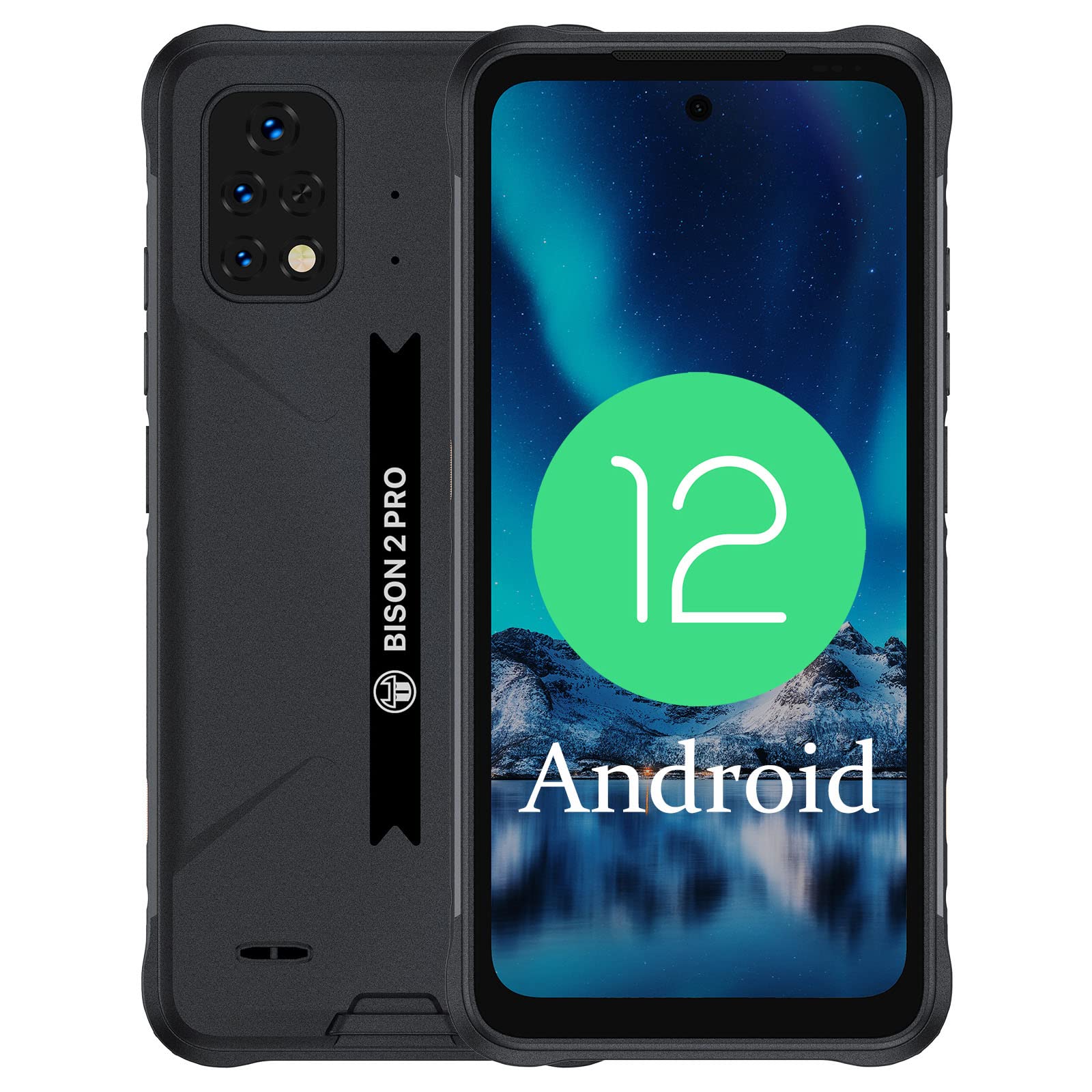 Amazon | UMIDIGI BISON 2 PRO スマホ 携帯本体 8GB+256GB Android 12